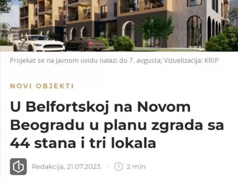 Prodajem zemljiste Novi Beograd Ledine kod okrenice 71